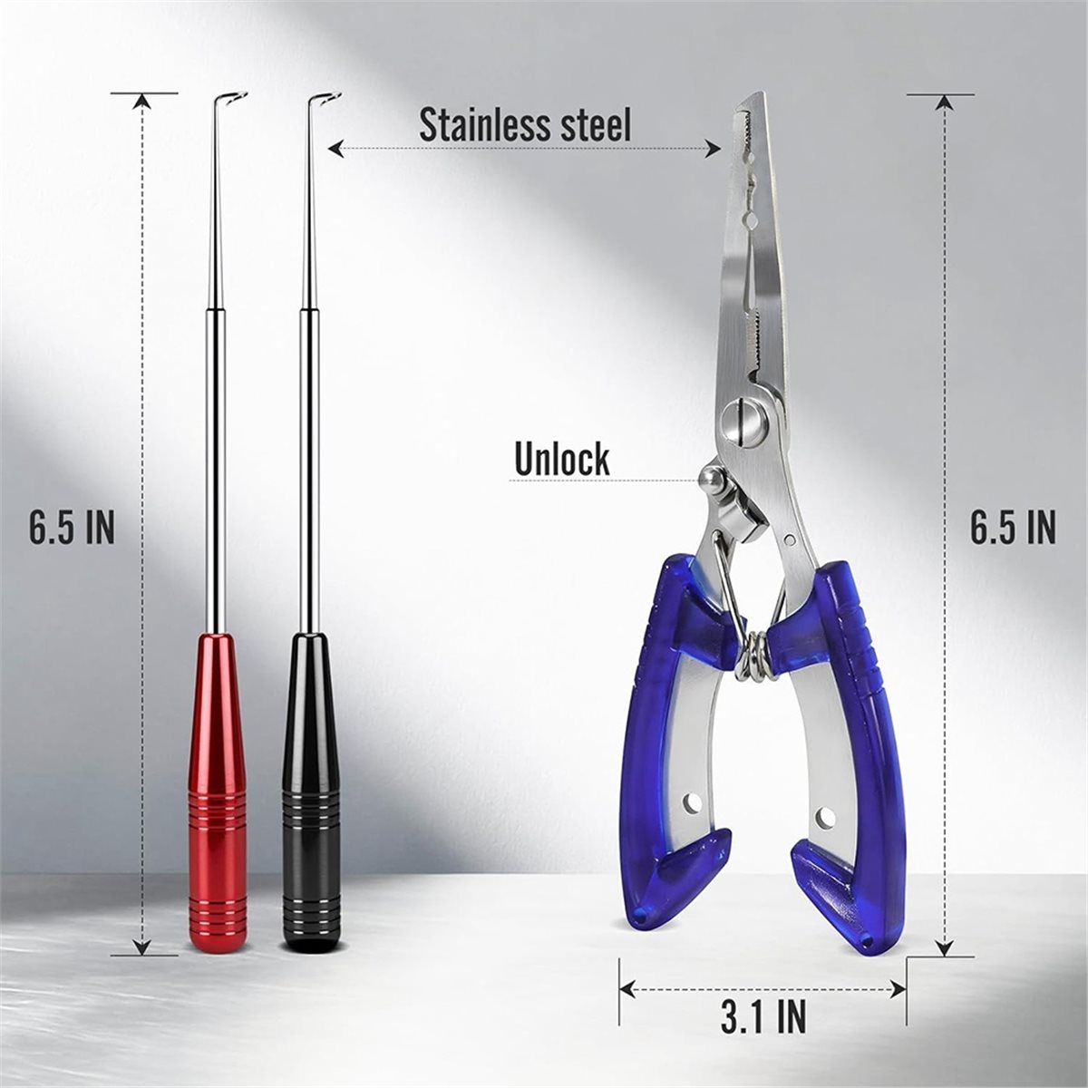Fishing Hook Remover - T34C Visshaakverwijderaar & Visserijtangset - 2