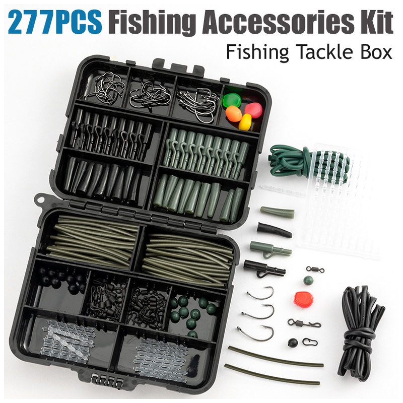 Fishing Hook Assortment - Swivels Aashaken Set Slijtvaste Assortiment Riggen