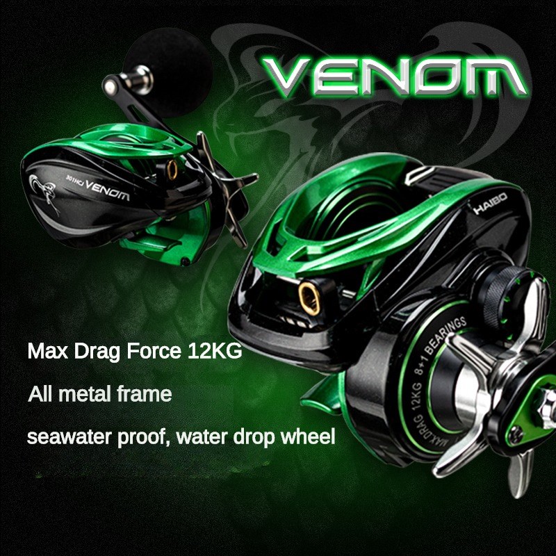 Haibo Venom Anti-Zoutwaterviss - Abu Garcia Reel Max recensie en prijs