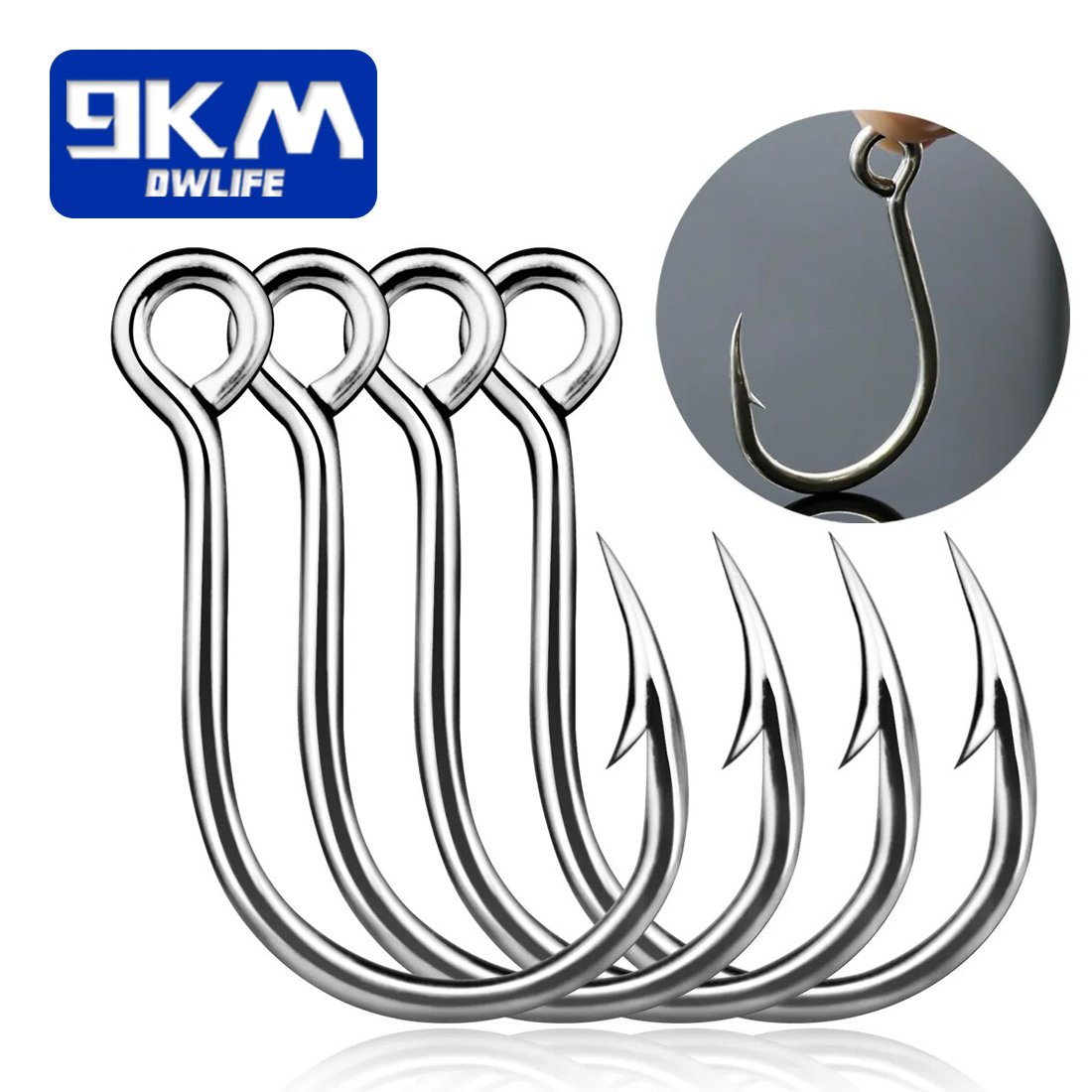 9KM Vishaken 25 Stuks Jig Haak - Fishing Hook Assortment recensie en prijs
