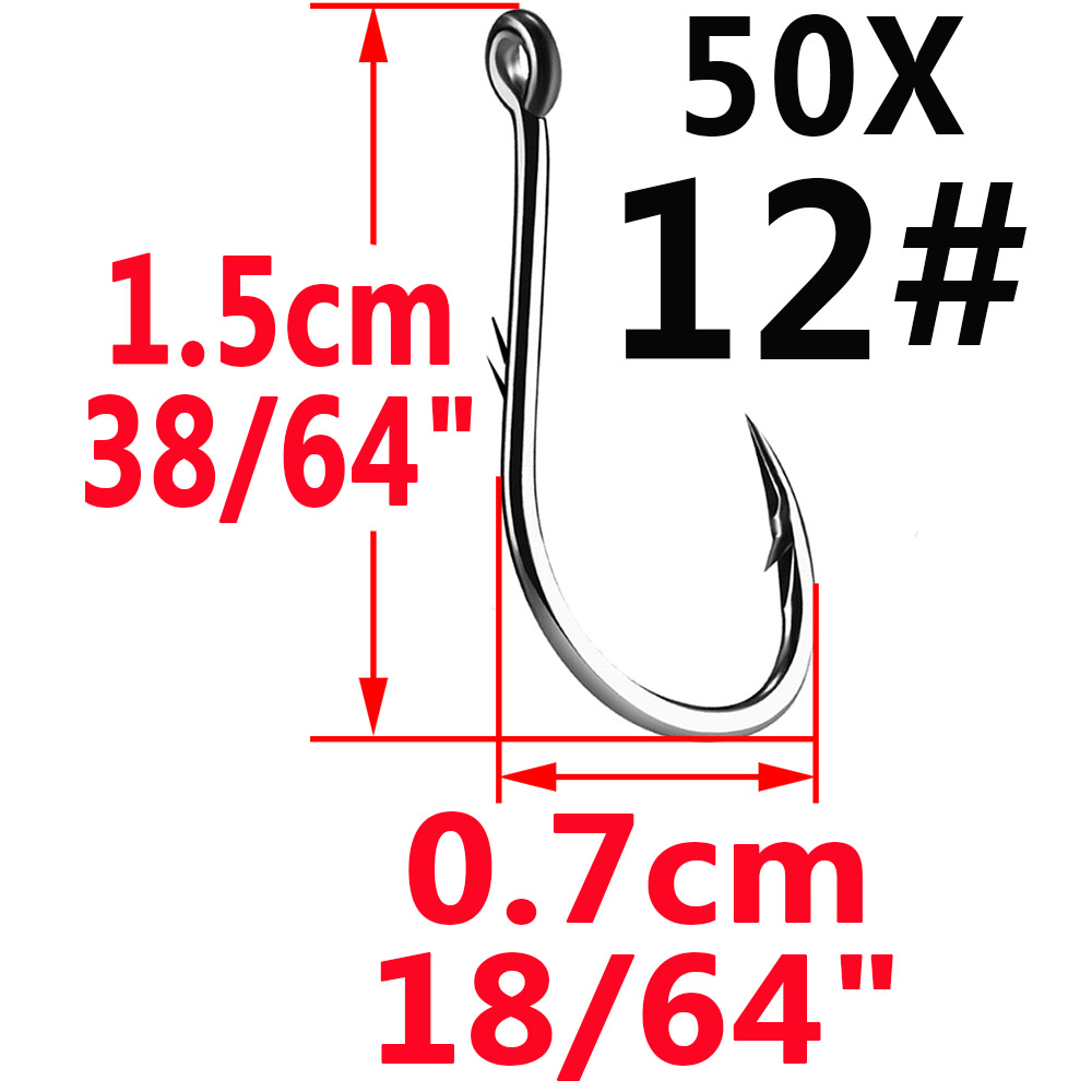 50 Stuks Iseama Cirkel Karper  - Fishing Hook Assortment recensie en prijs