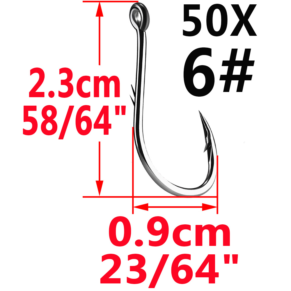 50 Stuks Iseama Cirkel Karper  - Fishing Hook Assortment recensie en prijs