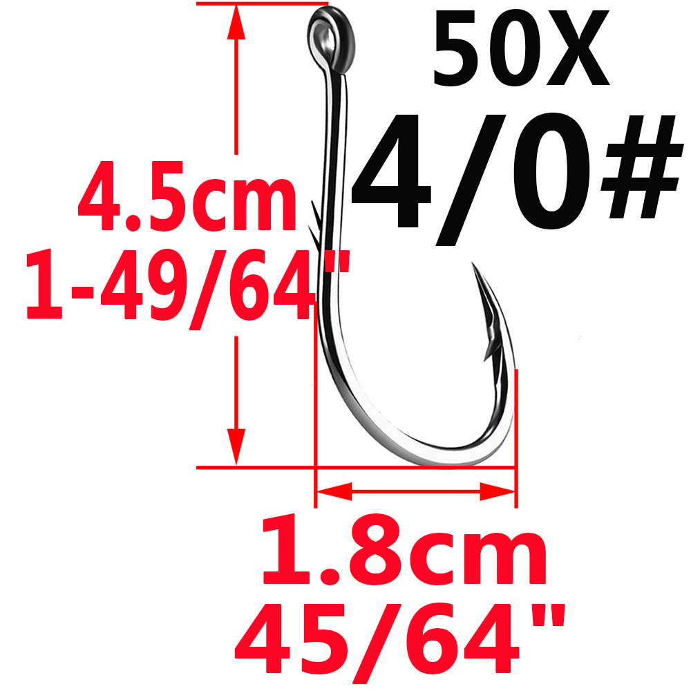 50 Stuks Iseama Cirkel Karper  - Fishing Hook Assortment recensie en prijs
