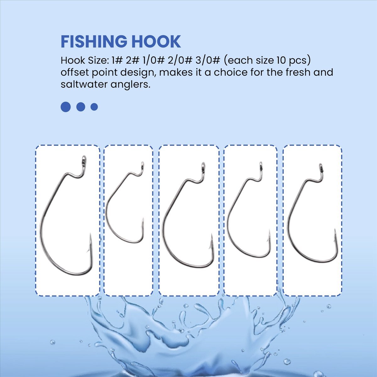 AD45 51-delige vishaken van ho - Fishing Hook Box recensie en prijs