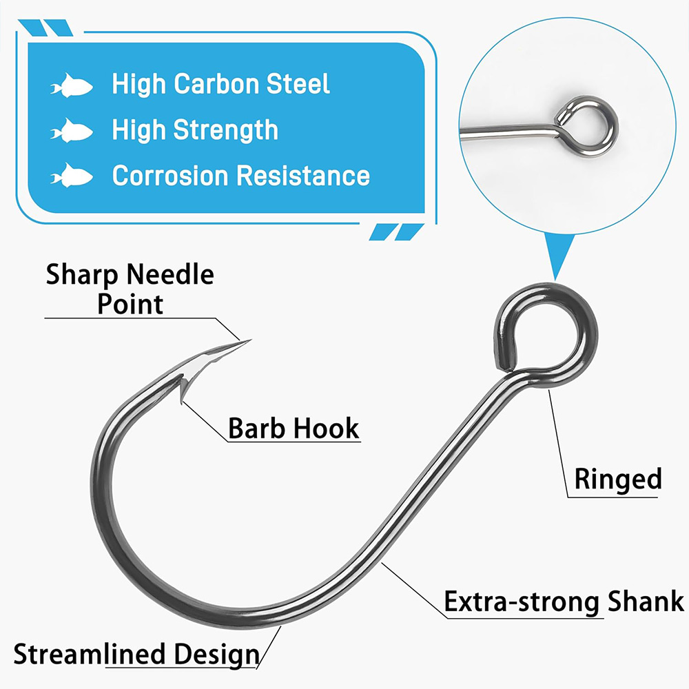 70 Stuks Vissen Inline Enkele  - Fishing Hook Assortment recensie en prijs