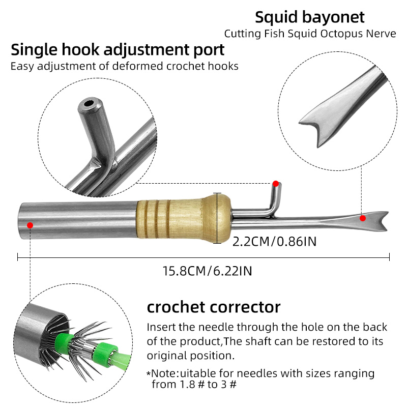 ShareShark Multifunctionele In - Fishing Hook Stainless Steel recensie en prijs