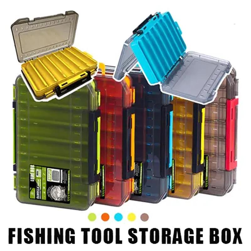 Dubbelzijdige compacte visdoos - Fishing Hook Box recensie en prijs